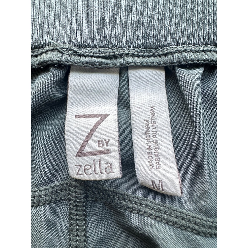 Zella Green Athletic Lounge Running Shorts Stretch Activewear Women Medium - Picture 4 of 12